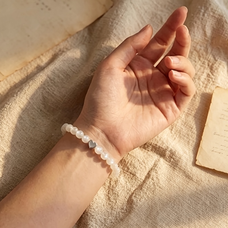 Elegant Handmade Stretch Bracelet, Everyday Accessory